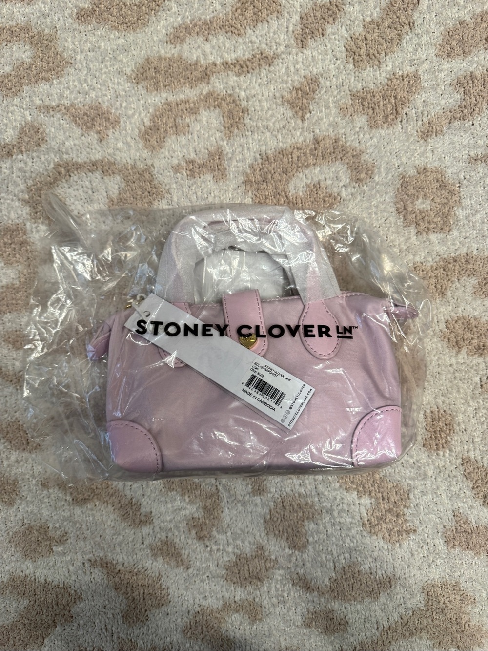 Stoney Clover Lane Light Pink Mini Pochette